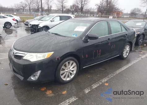 2012 Toyota Camry Xle z USA, uszkodzony, nr VIN 4T1BF1FK5CU515008